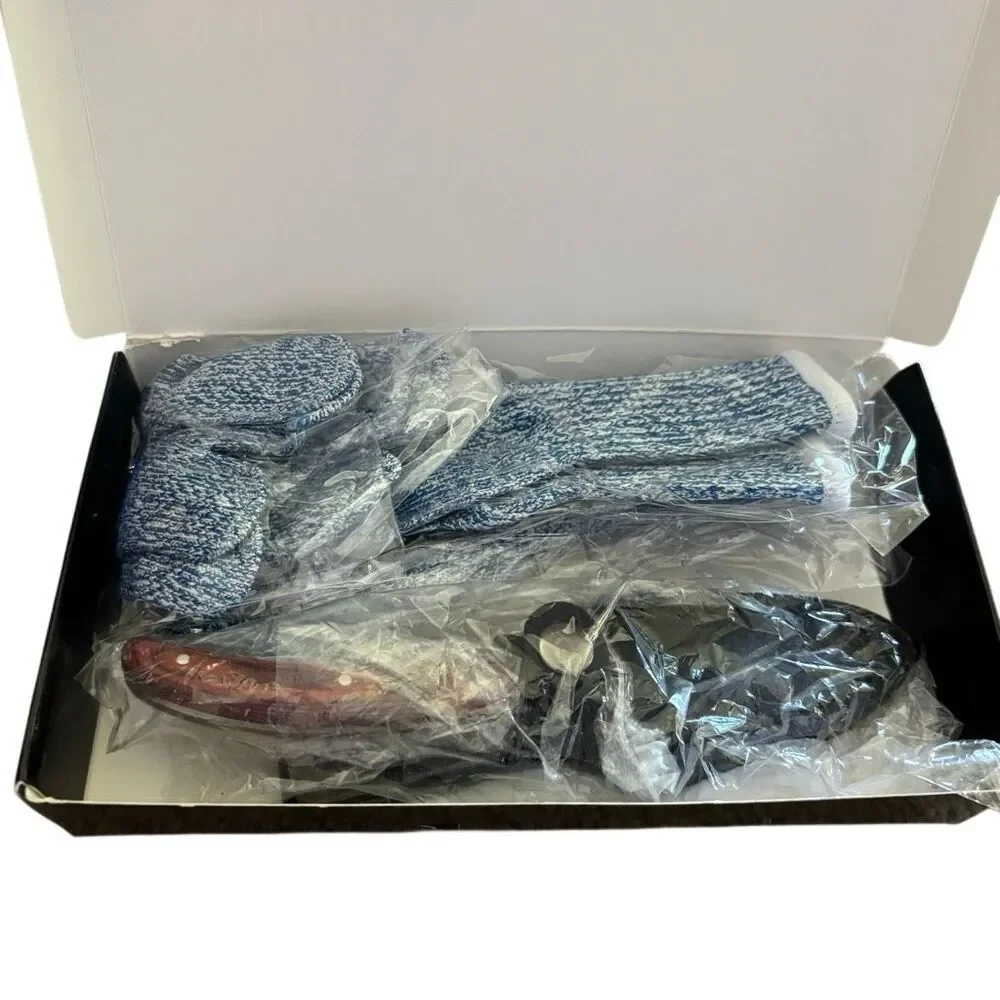 HiCoup Premium Oyster Knife, Knife Sheath & Oyster Shucking Glove *New*